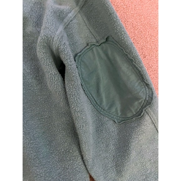 Free People Ruby Oversized Fleece Shacket Teal Button Down Long Sleeve- Size XS - Picture 10 of 12